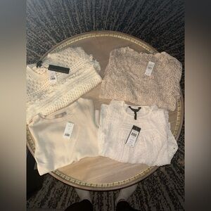 LOT OF XS SWEATERS. BANANA REPUBLIC, BCBGMAXAZRIA, LOFT. Retail-over $390.